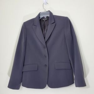 Kasper Gray Business Jacket, Size 6P